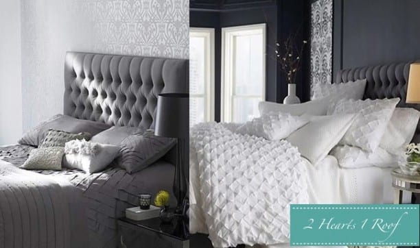 Bedroom Inspiration – Grey and Turquoise