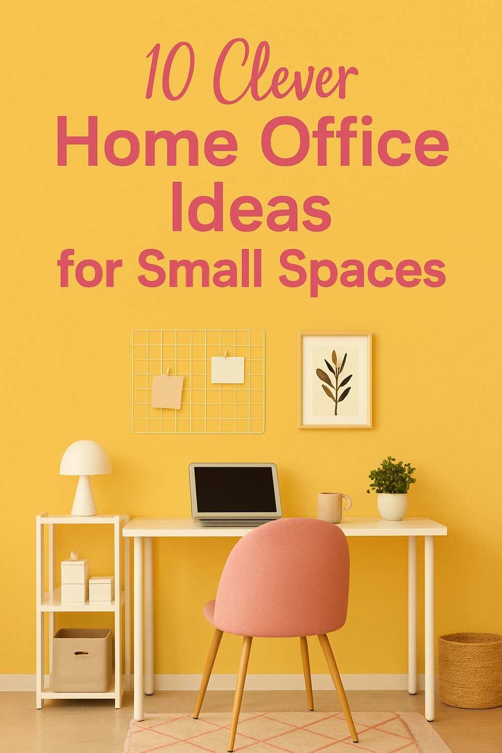 10 clever home office ideas for small spaces
