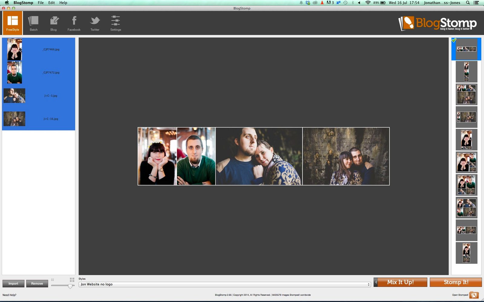 blog template photo edit software