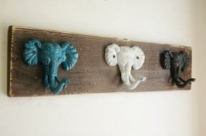 Chantele’s Etsy Finds – Elephant Coat Hooks