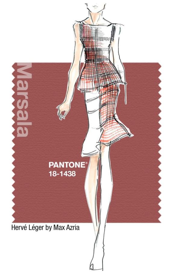 Pantone Spring Colour Forecast – Marsala