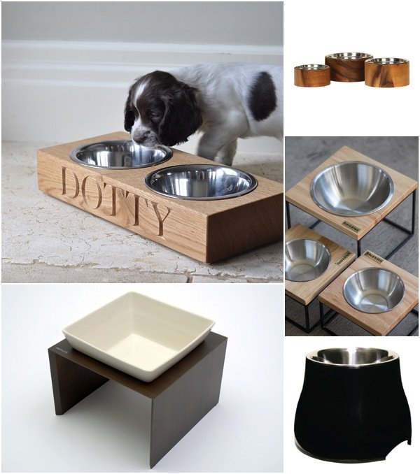 stylish dog bowls