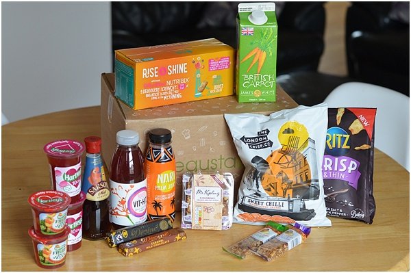 Degustabox February - carrot juice bread recipe