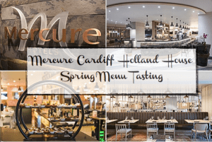 Mercure Cardiff Holland House Spring Menu Tasting and Hotel Review