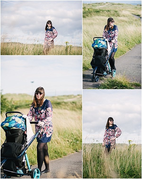 post pregnancy outfit - tunic dress