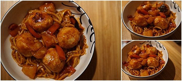 Slimming World Sweet and Sour Chicken Meatball Recipe
