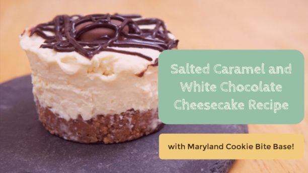 Salted Caramel and White Chocolate Cheesecake Recipe