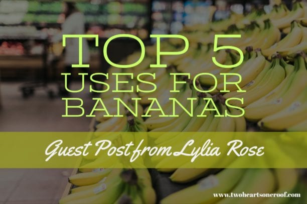 Guest Post from Lylia Rose – Top 5 Ways to Use Bananas
