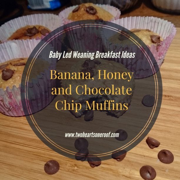 baby led weaning breakfast ideas, banana muffin recipe