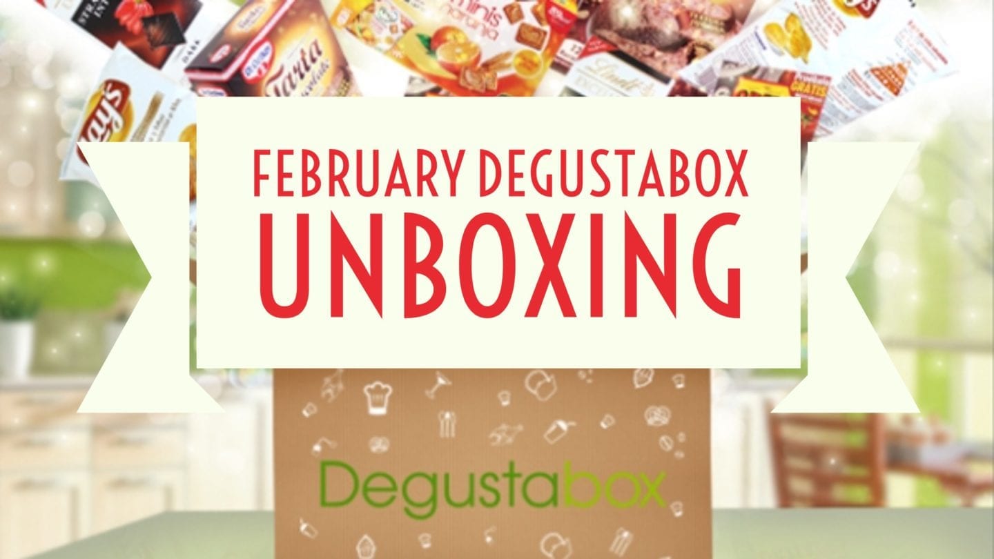 February Degustabox Unboxing and (Brief) Review – Who Knew There Were Candy Crush Sweets!!!