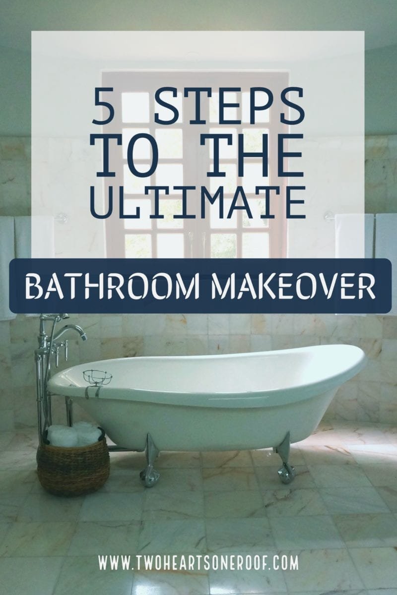 Bathroom makeover tips