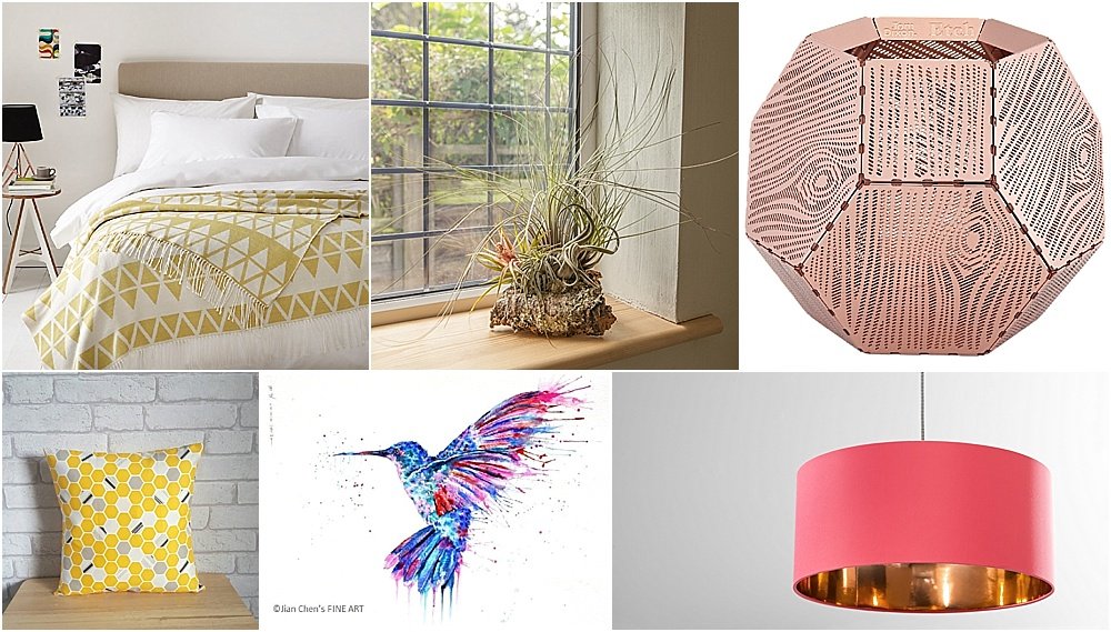 Adding colour to a minimal home