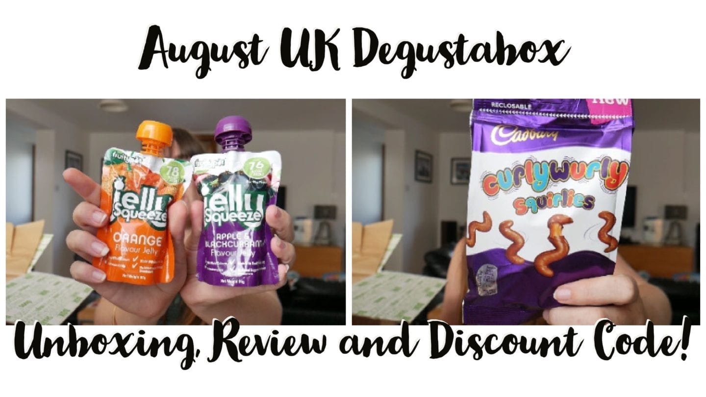UK Degustabox August 2017 – Unboxing, Review and Discount Code