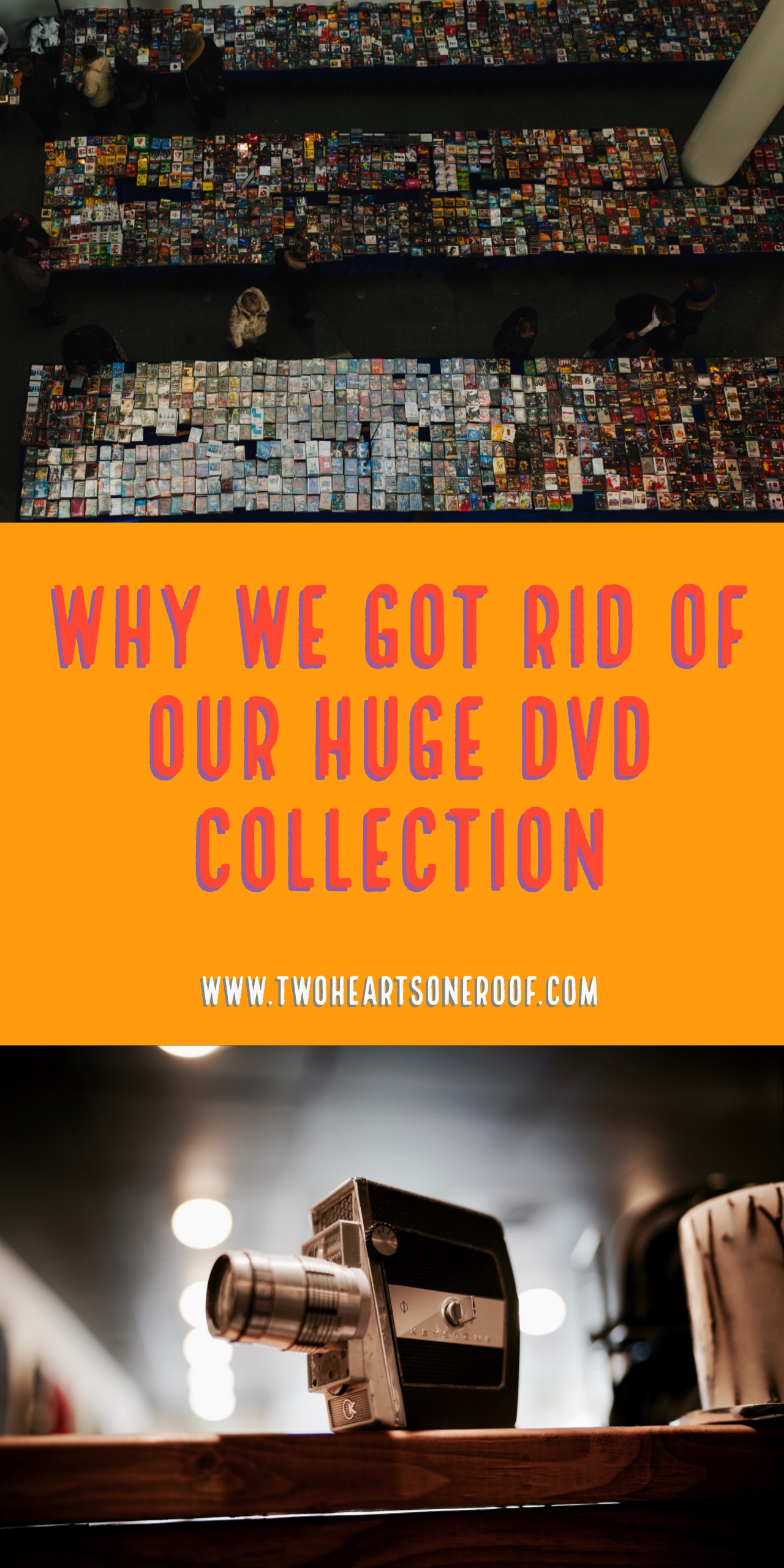 Why We Got Rid Of Our Huge DVD Collection This Year