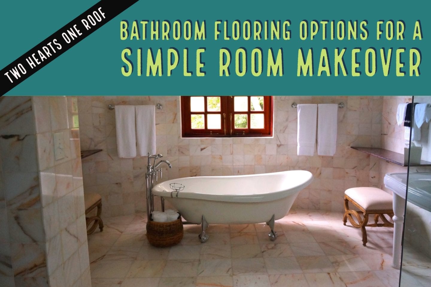 Interiors // Bathroom Flooring Options For A Simple Room Makeover