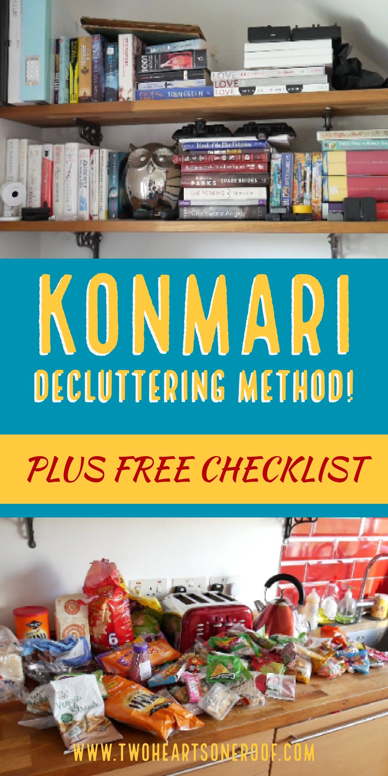 KonMari Decluttering Method Free Downloadable KonMari Checklist