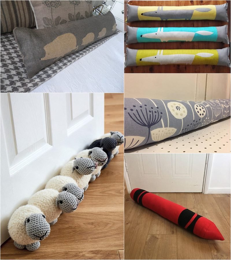 Draught Excluders from Etsy