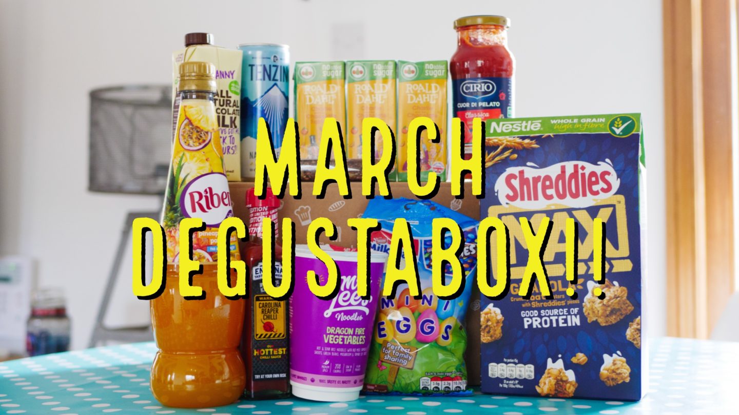 Review // March Degustabox UK – What Did We Get This Month!