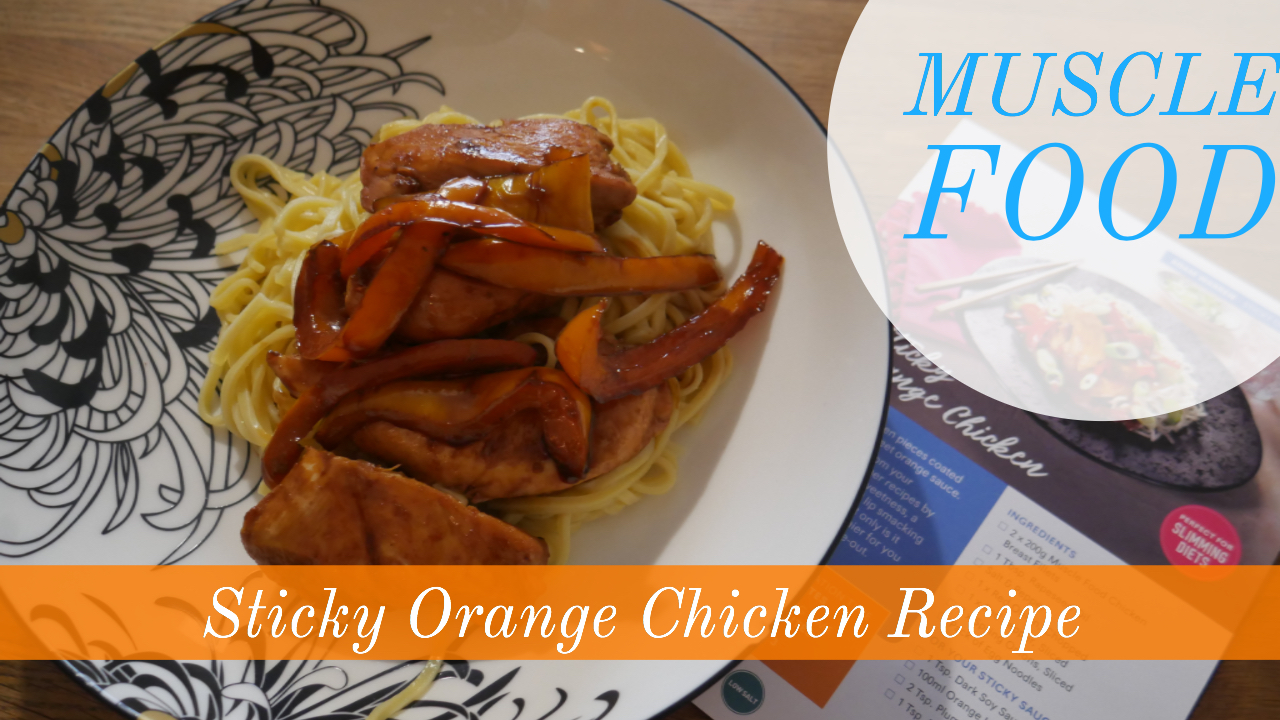 Recipe // Muscle Food Sticky Orange Chicken Recipe