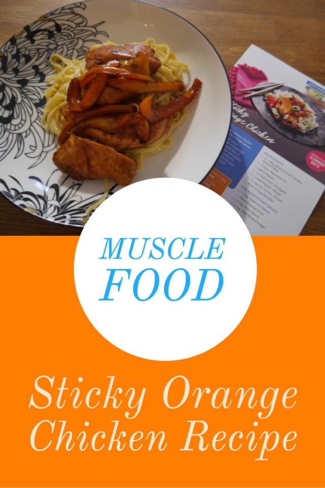 Muscle Food Sticky Orange Chicken Recipe