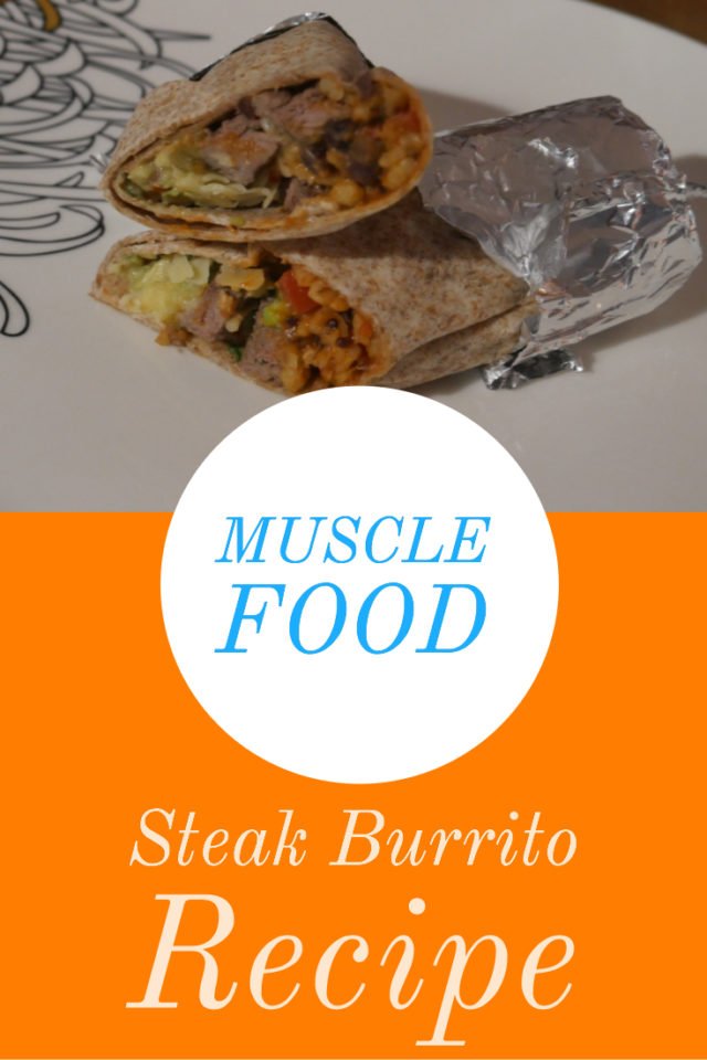 Muscle Food Steak Burrito Recipe 