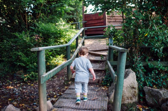 Bluestone outdoor playground 