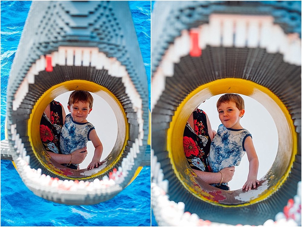 Elian at UK Legoland