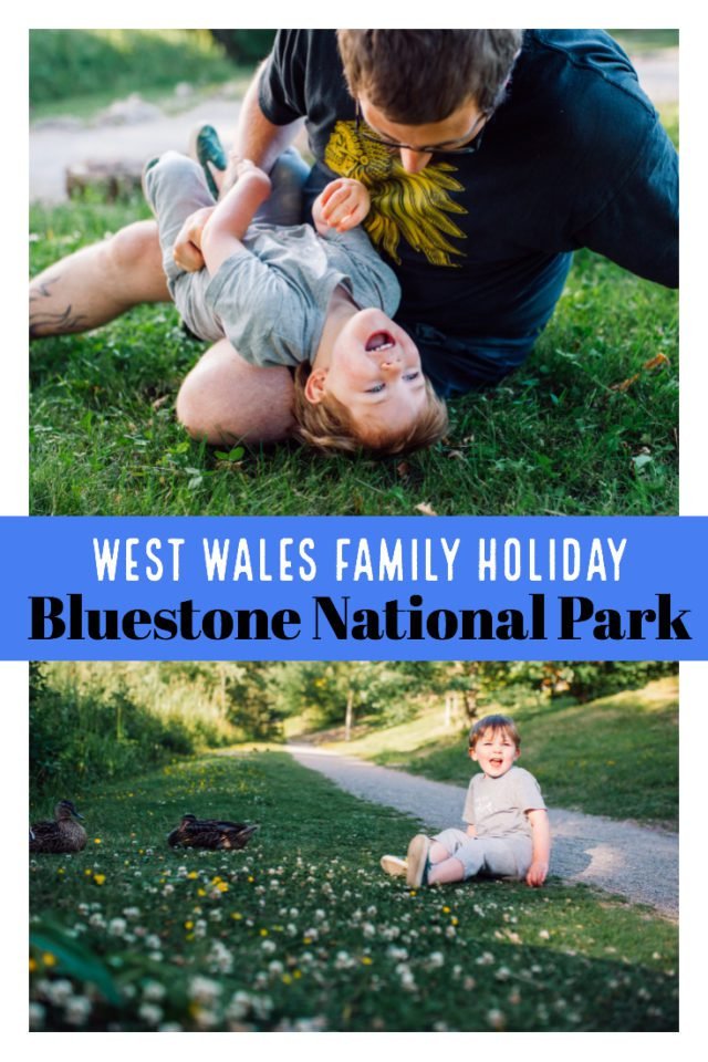 West Wales family holiday - Bluestone national park 