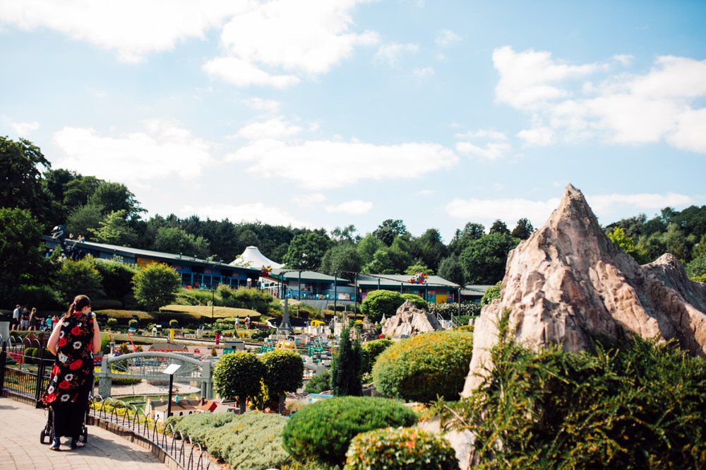 Lego city in legoland Windsor 