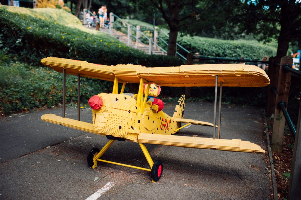 Lego Aeroplane at Legoland Windsor 