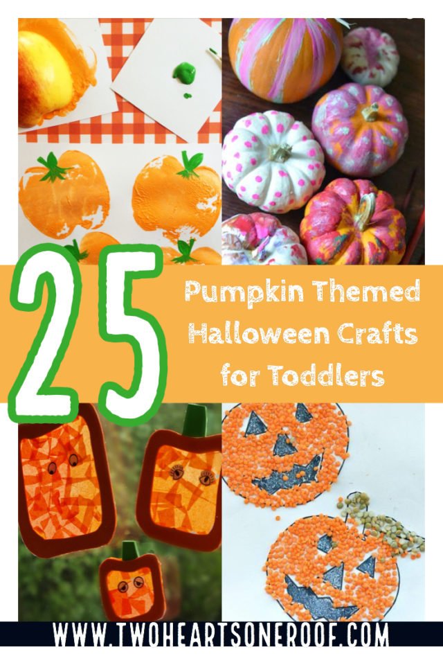 25 Pumpkin Themed Halloween Crafts for Toddlers