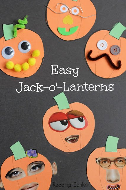 Easy Pumpkin Crafts for toddlers
