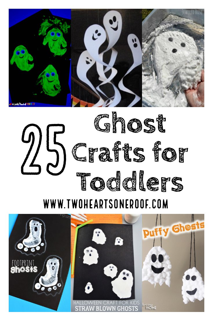 Ghost Crafts for Toddlers