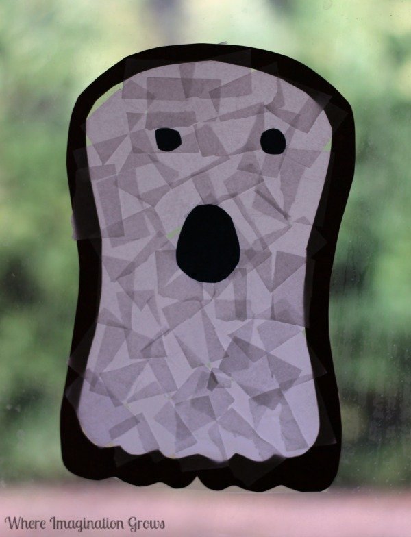 Ghost sun catcher craft