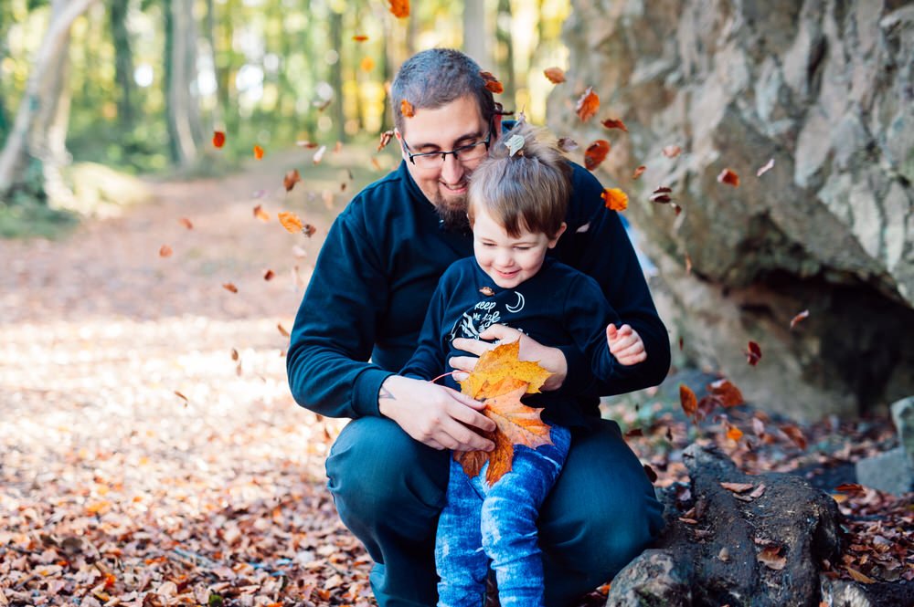Father and Son portrait 