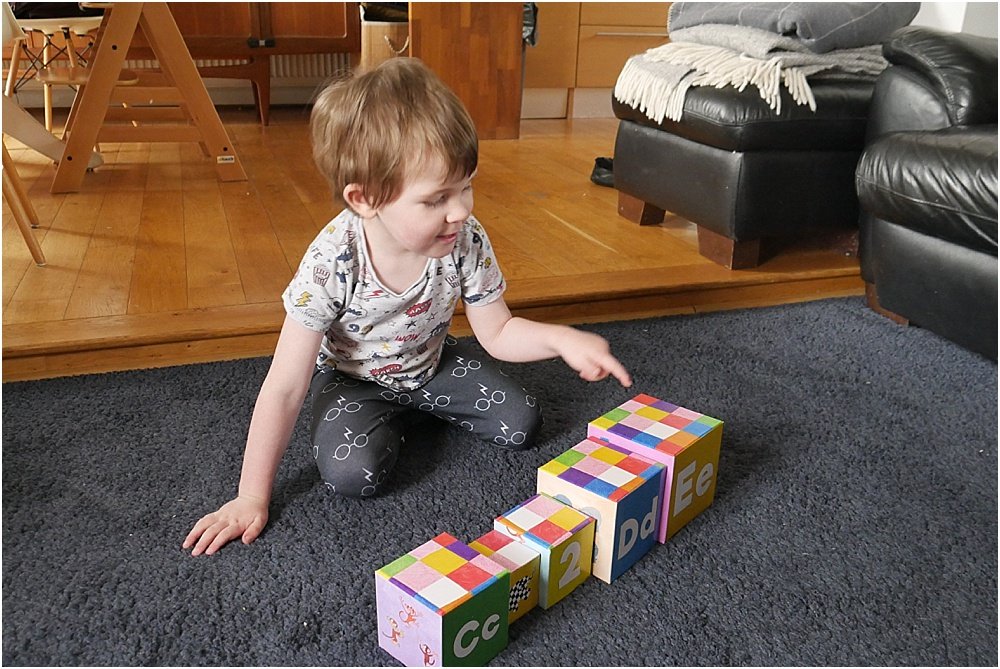 Milly and Flynn Elmer toys