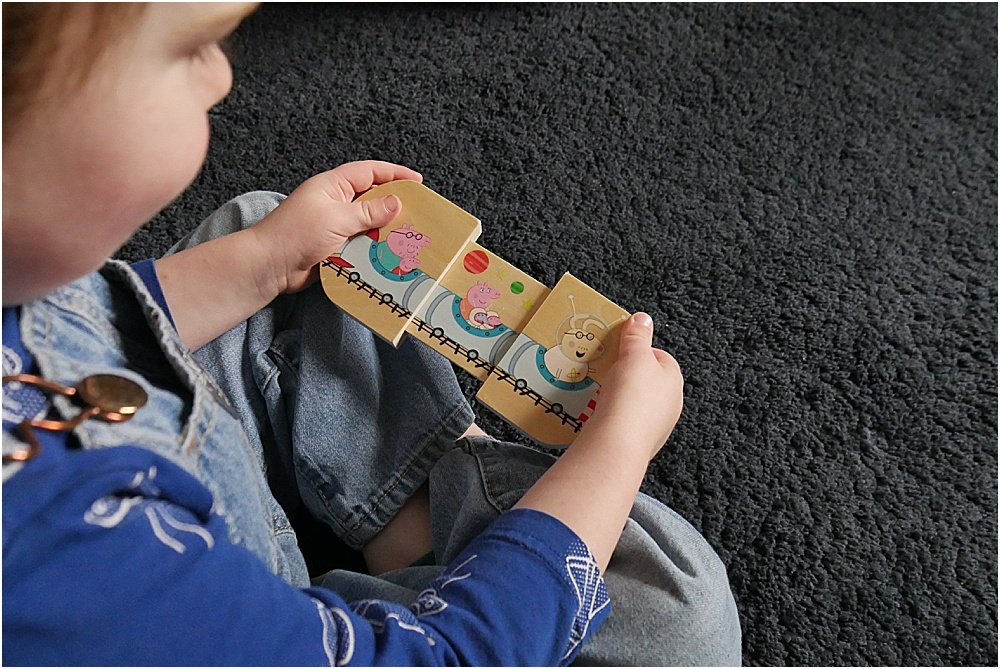 Milly and Flynn Peppa Pig toys