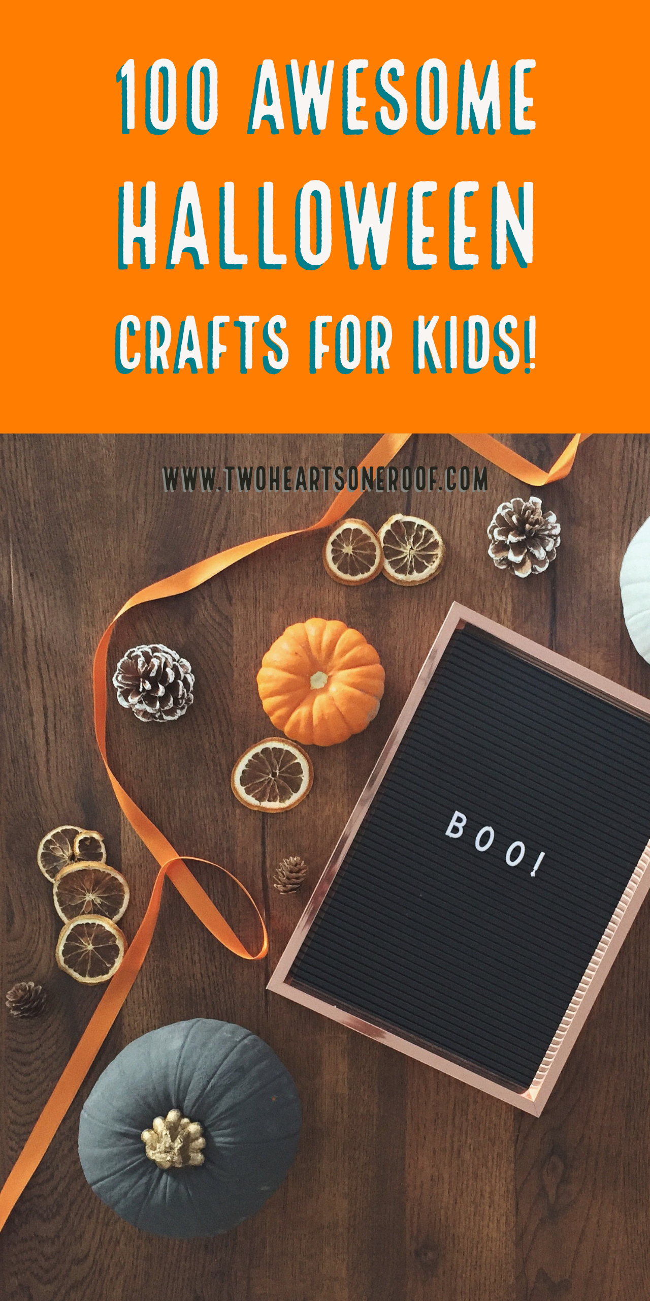 Kids Crafts // 100 Awesome Halloween Crafts for Toddlers