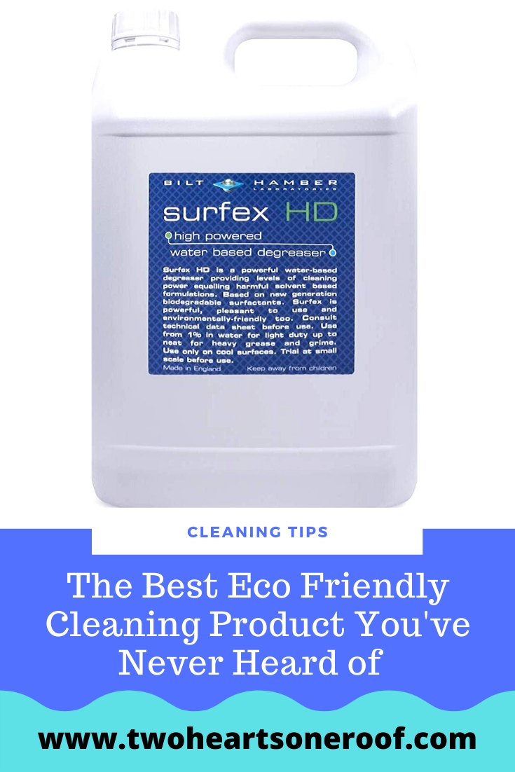 Review // The Best Eco Friendly Cleaning Product – Surfex HD