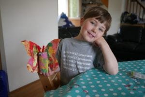 Crafts // Toilet Roll Butterfly Craft for Kids