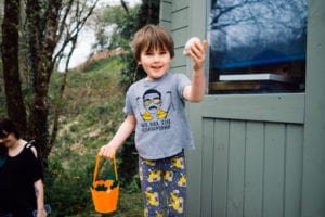 Ordinary Moments #1 – Easter Dino Egg Hunt
