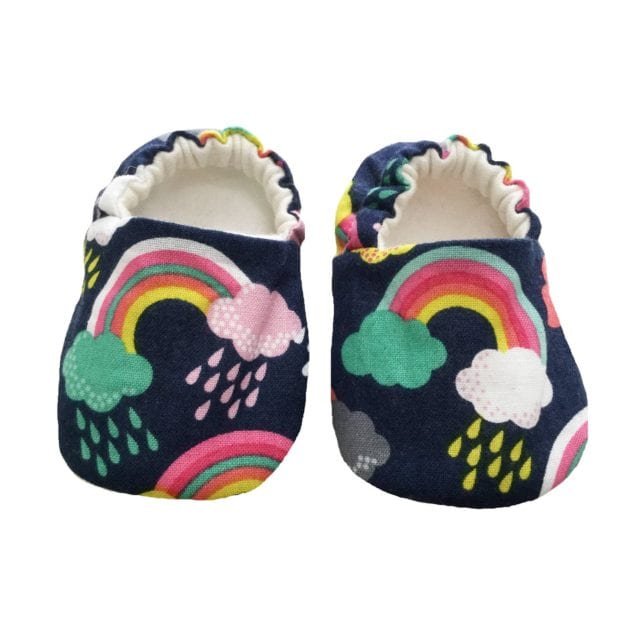 Rainbow pram shoes
