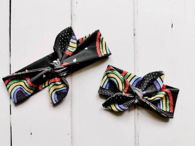 Mama and baby matching hairbands