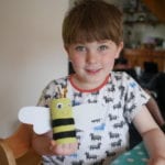 Kids Crafts // Toilet Roll Bumblebee Craft for Kids