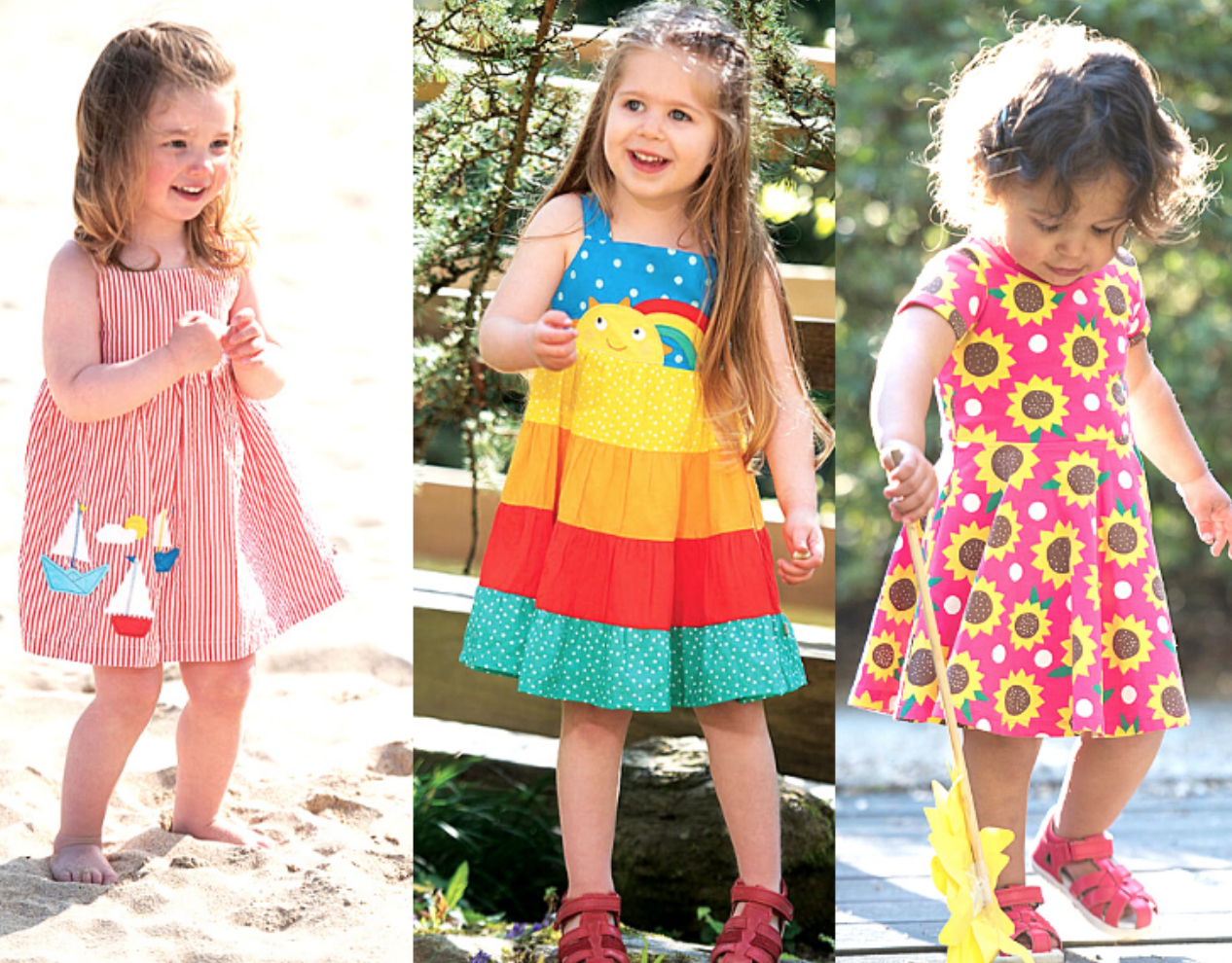 Kids Fashion // Beautiful Summer Dresses from Frugi – 25% off Frugi Sale!!