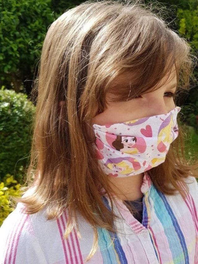 Disney Princess Face Mask for kids