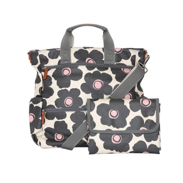 floral baby changing bag