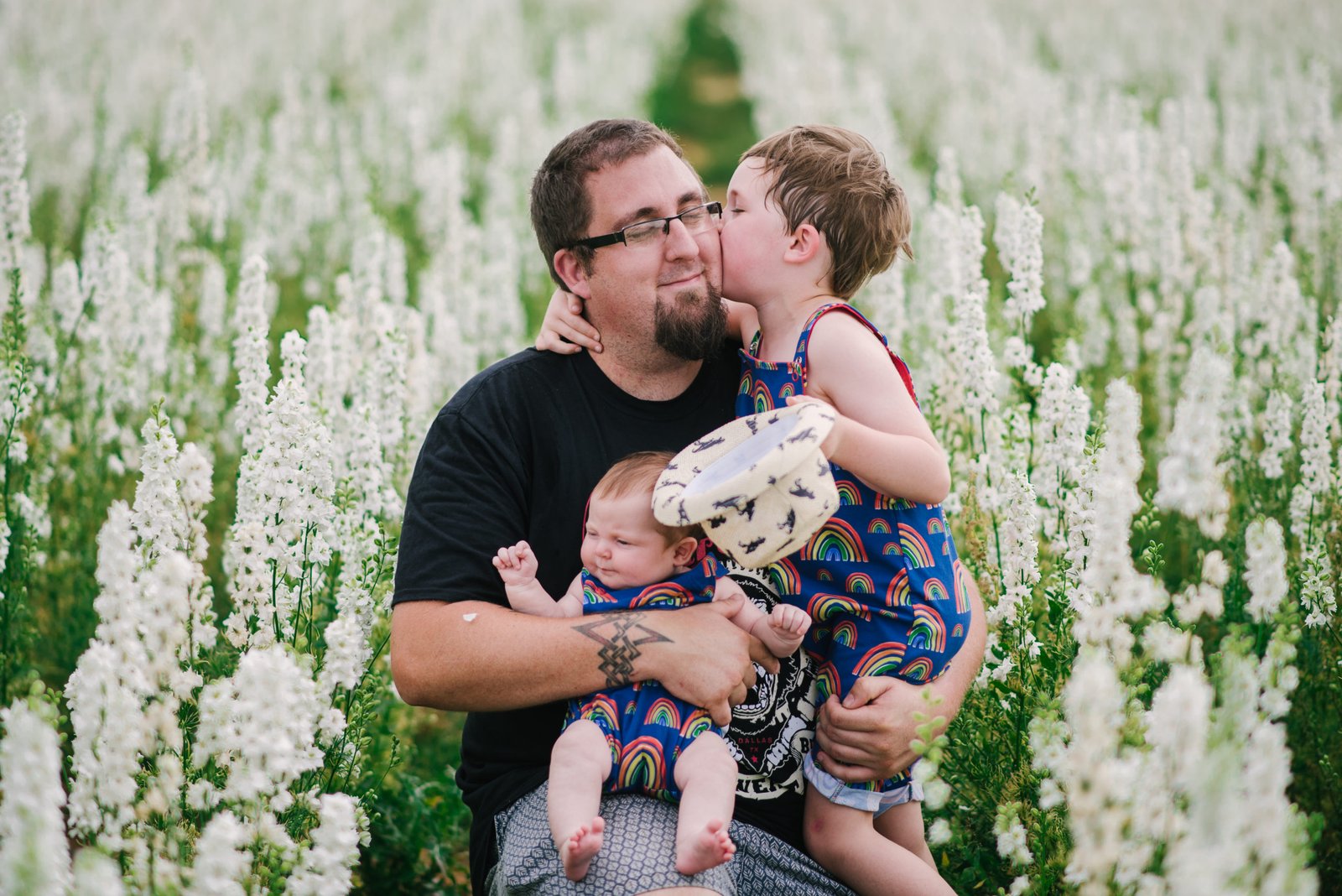 flower fields in the UK