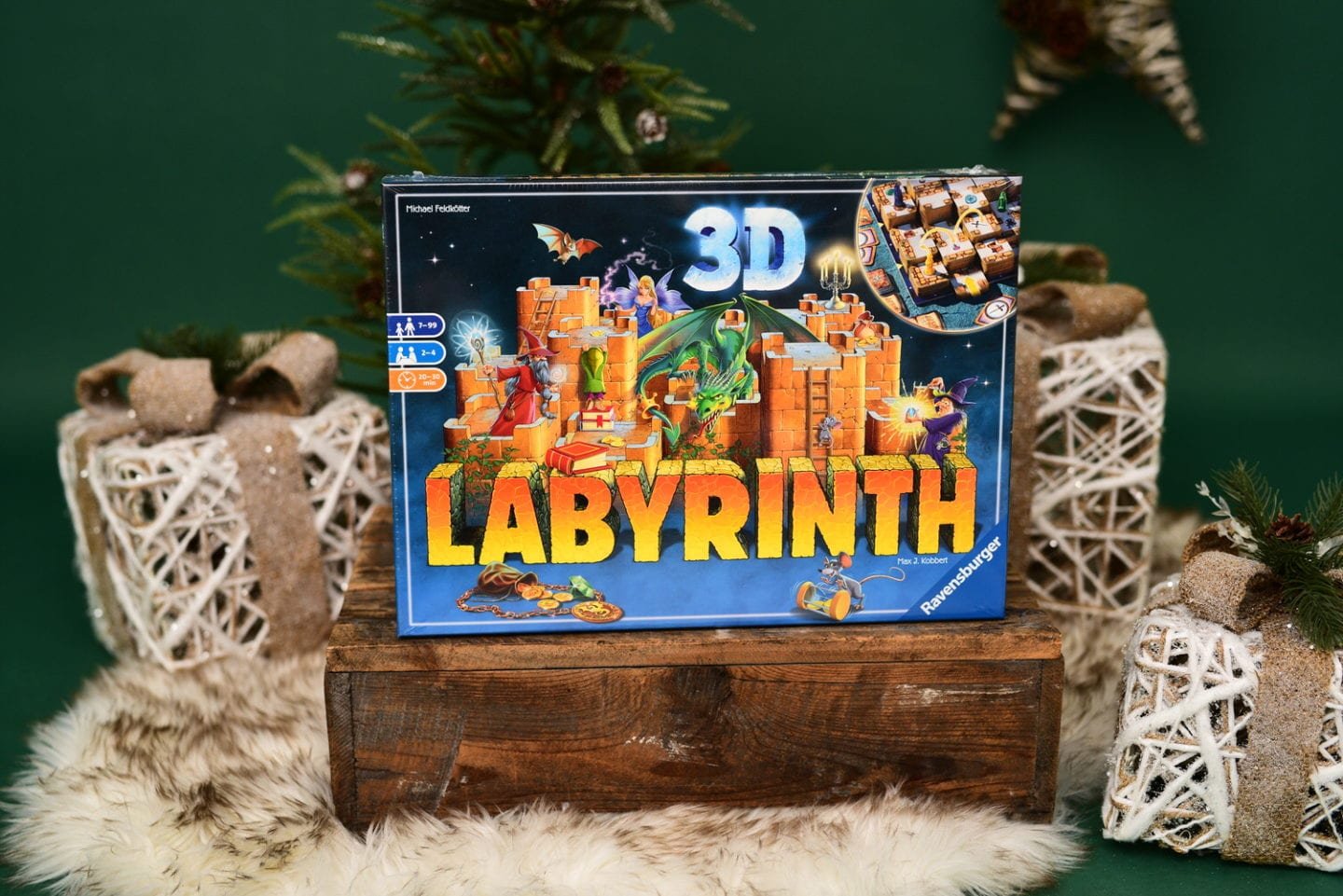 3D Labyrinth Family Board Game - Christmas Gift Guide