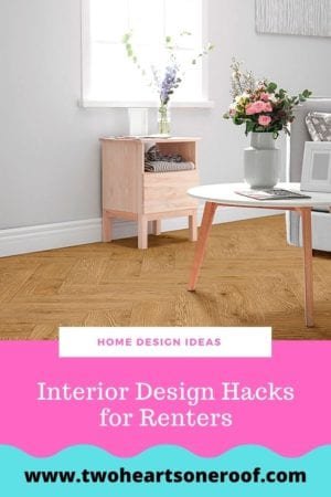 Interior Design Hacks for Renters